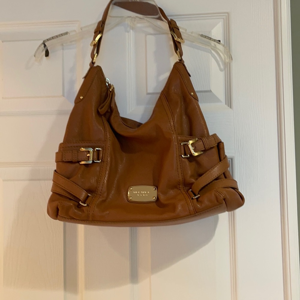Michael Kors leather shoulder bag